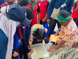 Kenalkan Pemetaan Sejak Dini, TEP Undip Ajak Anak Senggi Membayangkan Masa Depan Kampung
